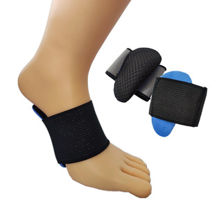 Cross-border Export Wholesale EVA Arch Pad Foot Heart Pad Elastic Strap High Arch Support Inner Wear Insole