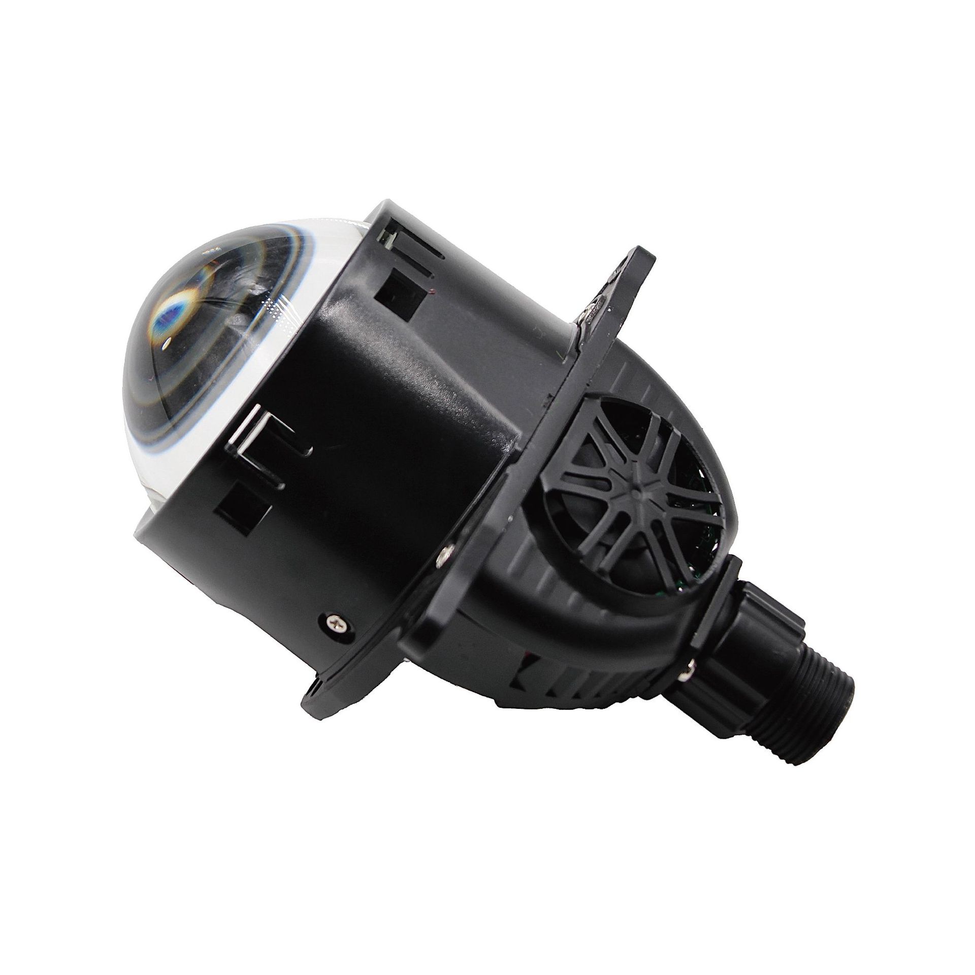 Nueva lente B2S de 3 pulgadas inteligente de alta potencia lente de doble luz lente de faro LED de automóvil blanco lejano cercano super brillante