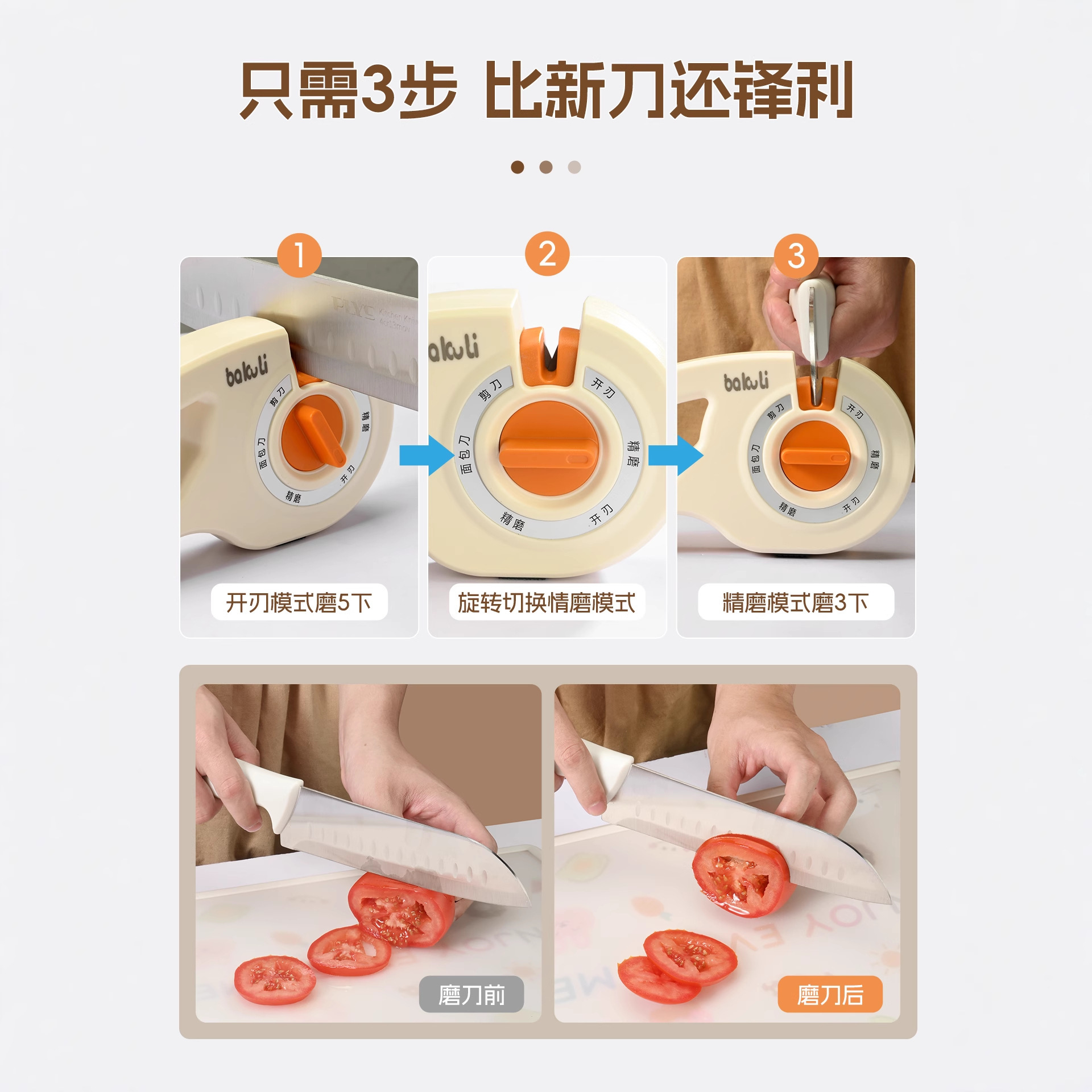 cortadora doméstica multifuncional afiladora de cuchillo afiladora rápida afiladora de cuchillo de cocina doméstica herramienta Shiyangjiang