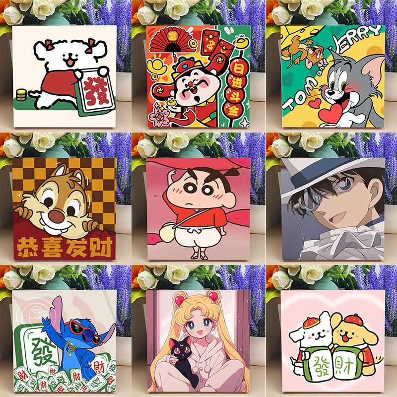 20*20 Cross-Border Diamond Painting DIY Anime Cartoon Handmade Diamond Painting Dot Painting Bedroom Living Room Decorative Painting 20*20 Cross-Border Diamond Painting DIY Anime Cartoon Handmade Diamond Painting Dot Painting Bedroom Living Room Decorative Painting