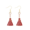 001-41. Broom earrings