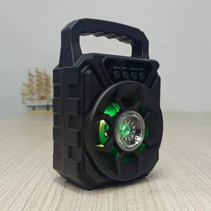 元のメーカーのミミ奇の新型の3寸のbluetoothのスピーカーは携帯カードのk歌のイルミネーションの屋外の広場のダンスの音響を持ちます。|undefined