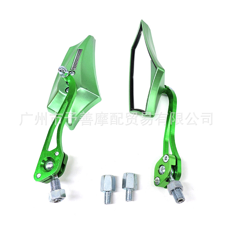 Sh-2217 Motorcycle Electric Scooter Ghost Fire Qiaoge Series Modified Rearview Mirror Accessories Retro Style Mirrors