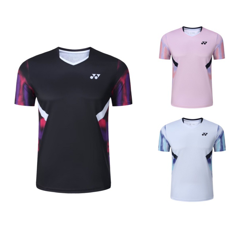 New Badminton Uniforms for Men and Women, Printed Table Tennis Uniforms, Breathable Quick-Drying Shorts, Competition Team Uniforms, Tennis Volleyball Uniforms