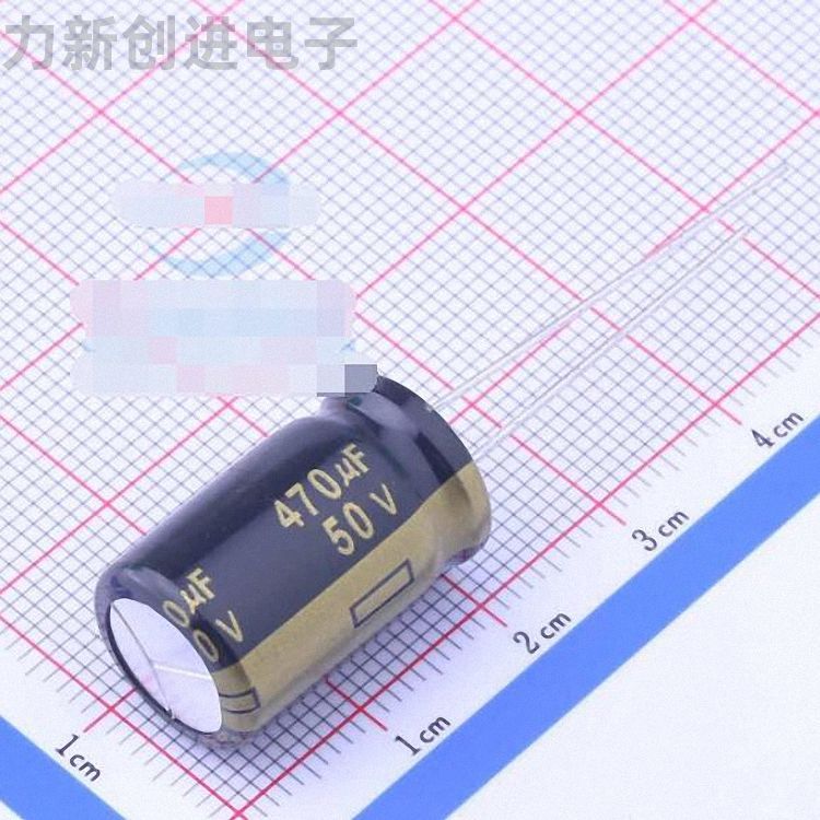EEUFM1H471描述470uF 50V电解电容器