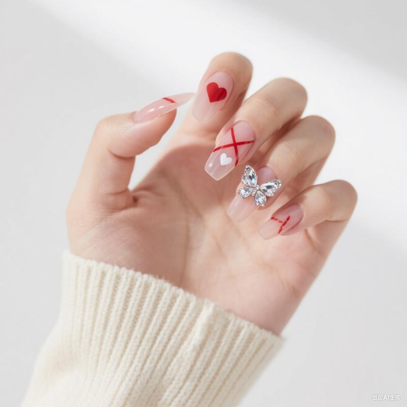 Handmade Premium Wearable Nails, High-End Fake Nails, Sparkling Nail Art, Internet Celebrity Special Nail Tips, Mixed Pack, Removable