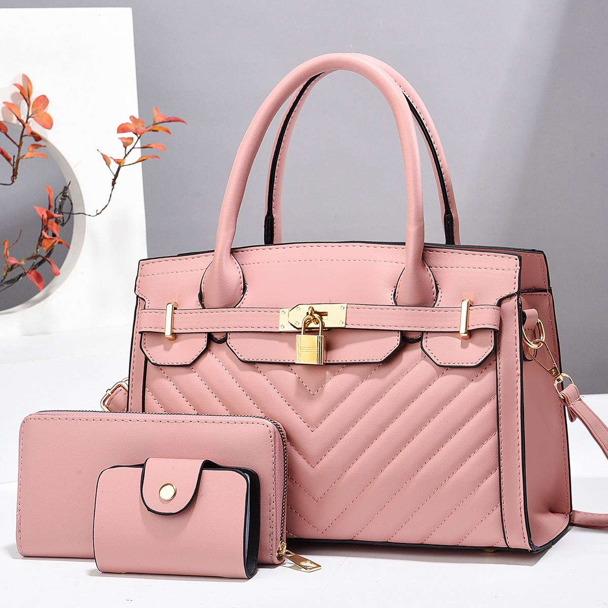 Nuevo bolso de madre e hijo bolso de moda corrugado bolso de hombro transfronterizo casual de todo fósforo bolso de mensajero bags de comercio exterior