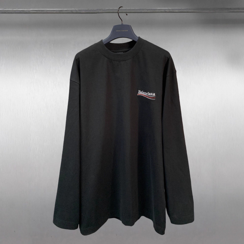 280g Long-Sleeved Men's T-Shirt Coke Embroidered Pure Cotton Men's T-Shirt Casual Bottoming Shirt Loose Family T-Shirt Same Style for Men and Women 280g Long-Sleeved Men's T-Shirt Coke Embroidered Pure Cotton Men's T-Shirt Casual Bottoming Shirt Loose Family T-Shirt Same Style for Men and Women