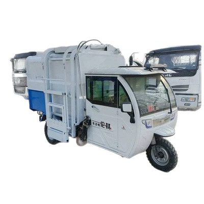 Small Compression Garbage Truck, Elektrik zibil maşınları