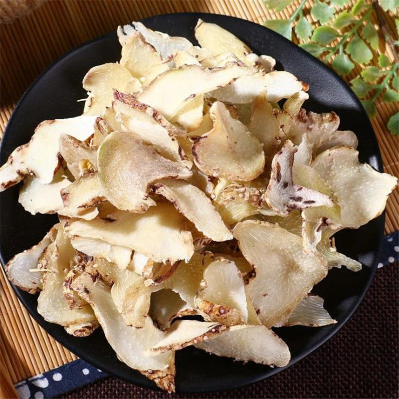 Bai Ji Sliced Dried Bletilla Rhizome 500g Traditional Chinese Herb for Decoction and External Use quality and texture