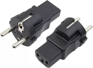 RIIEYOCA SCHUKO-СТЕКЕР НА IEC C13 Адаптер, IEC320 C13 бук