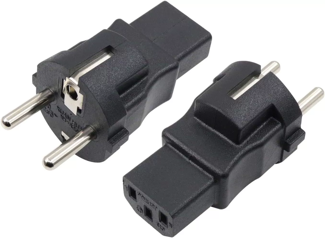 RIIEYOCA SCHUKO-СТЕКЕР НА IEC C13 Адаптер, IEC320 C13 бук