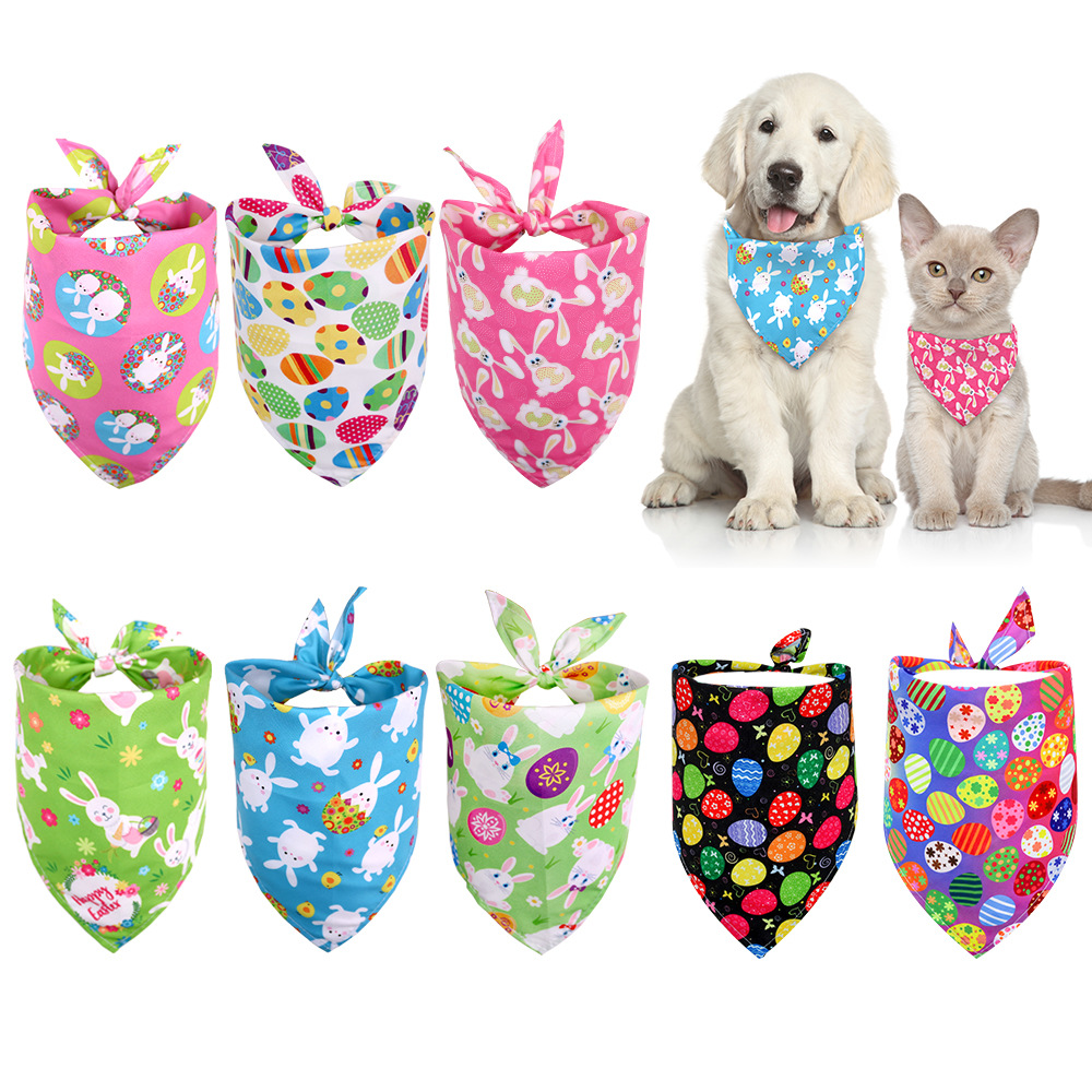 Simple Style Classic Style Polyester Easter Rabbit Pet Saliva Towel display picture 7