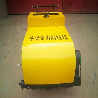 柴油牛场刻纹机配件零售25马力柴油刻纹机生产厂家牛槽刻纹机价格