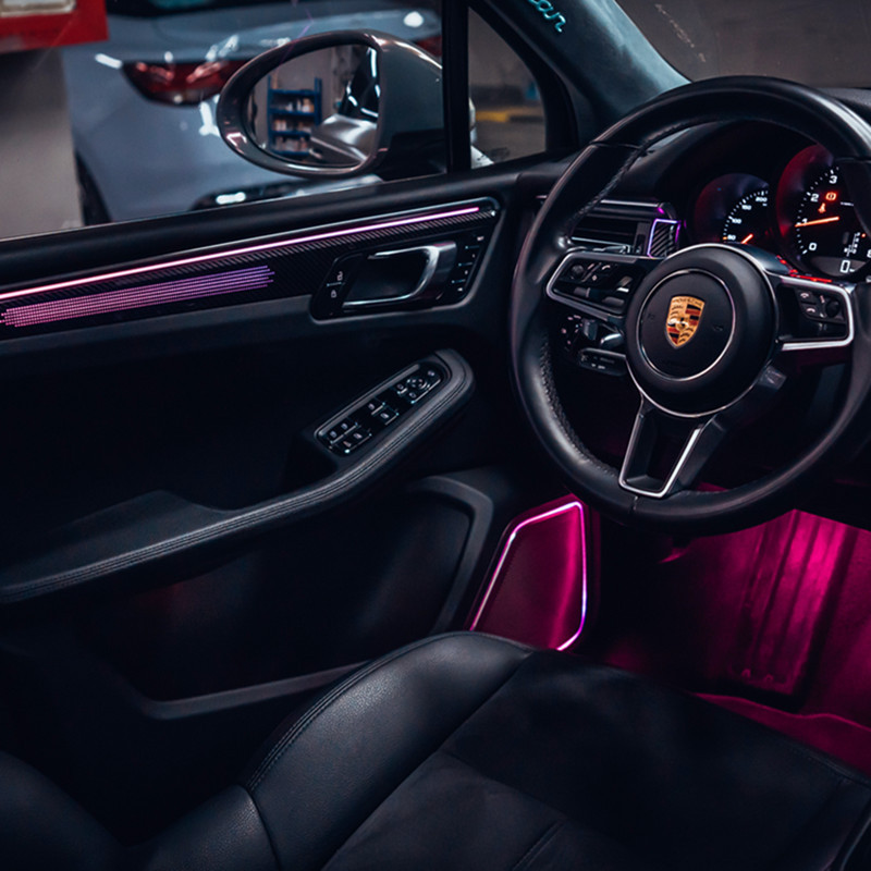 Aplicable para 14 - 17 Porsche Macan Lámpara de atmósfera