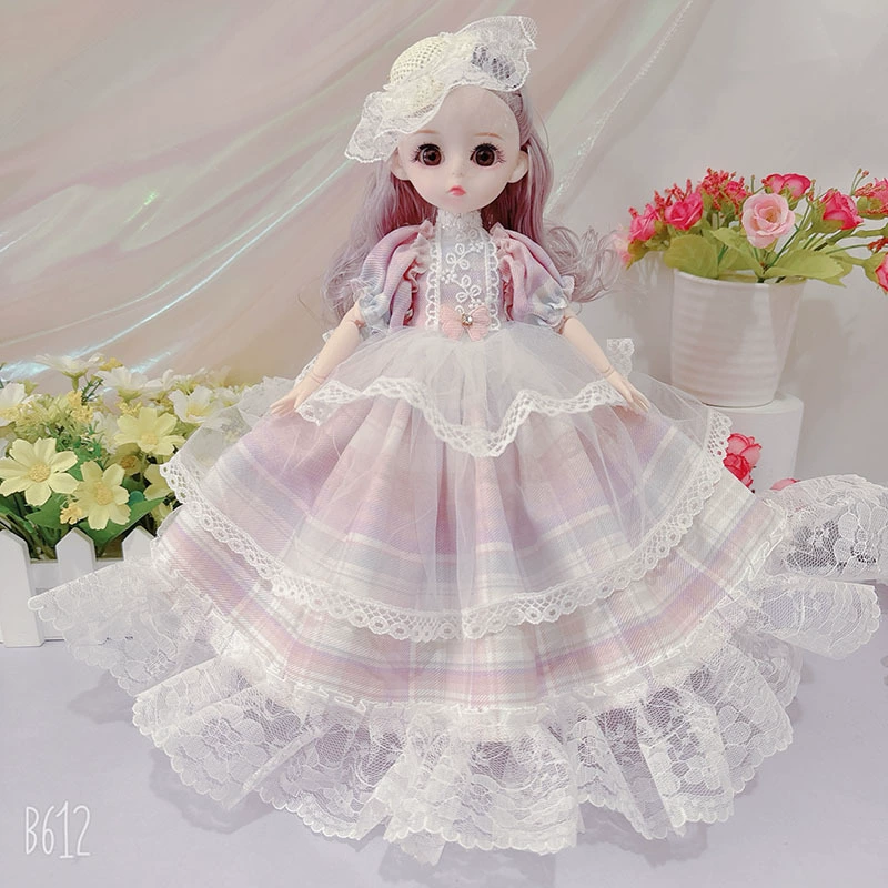 Умная кукла, музыкальная игрушка, 30 см, стиль Лолита, подвижные суставы
