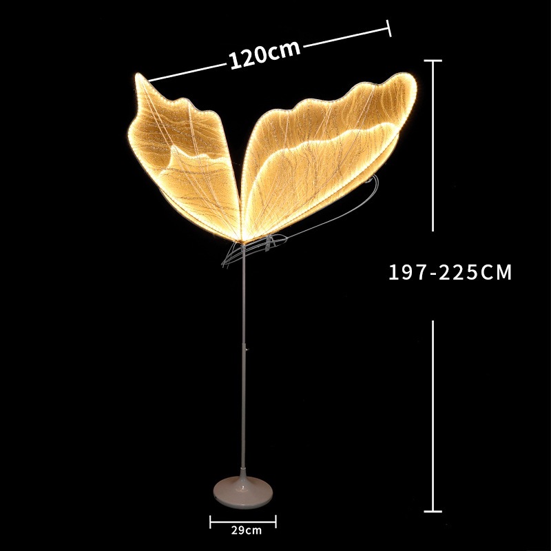 Accesorios de boda transfronterizos, luces decorativas, Lingdie Road, centro comercial, Meichen Hotel, sala de bodas, accesorios de diseño del lugar