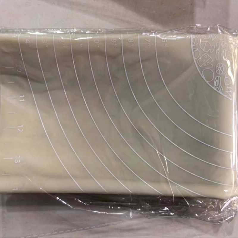 家用厨房硅胶揉面垫方形防滑不粘和面垫带刻度擀面烘焙工具批发|undefined