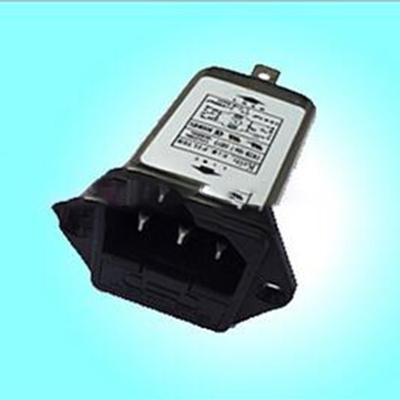 (2개) 전원 필터 KEILS 소켓 퓨즈 3 상 3 선 수동 필터 구성 요소 소켓 필터