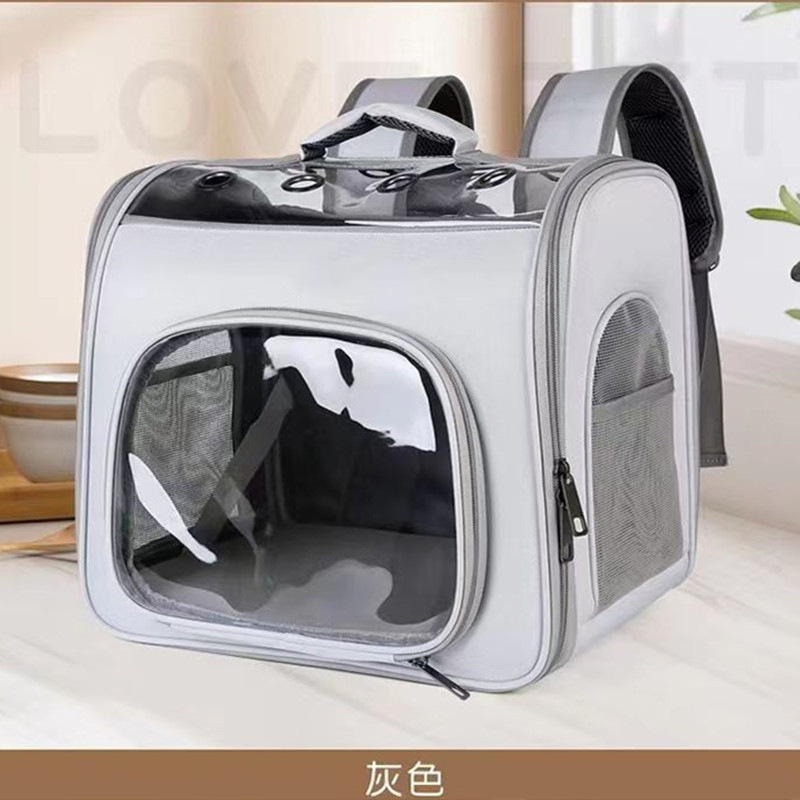 新しい猫バッグショルダー透明大容量ペットバッグポータブル折りたたみスペースカプセル屋外ペット猫バックパック|undefined