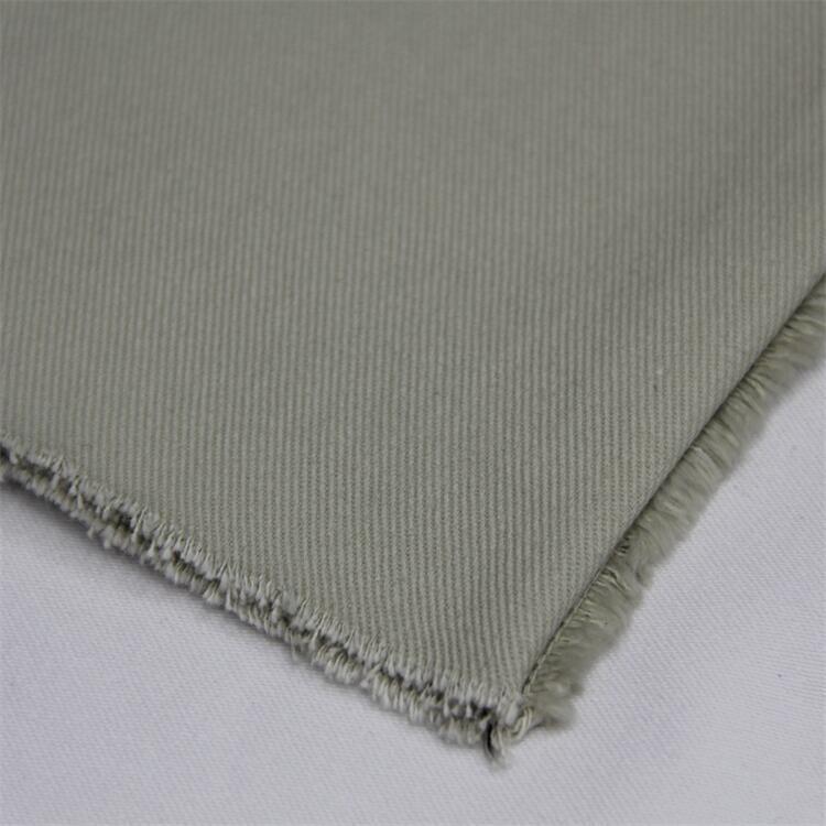 Al por mayor tejido grueso 100% tela de algodón twill chaqueta de hombre tejido de algodón orgánico twill