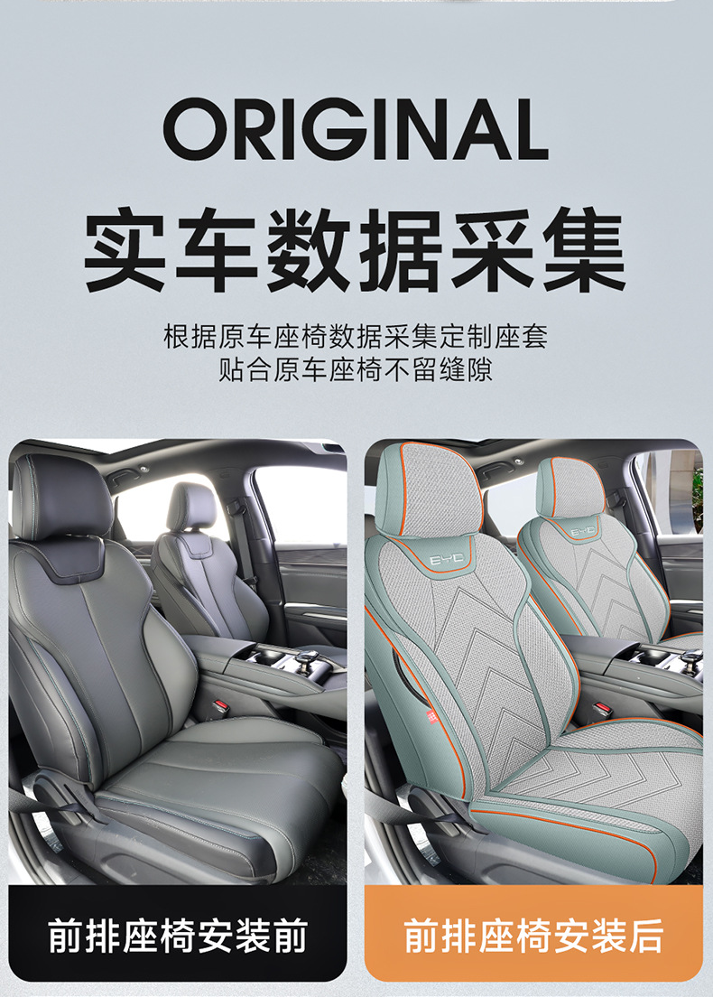 2025-2026 BYD Qin PLUS seat covers, full coverage, DMi intelligent driving version, EV seat covers, linen special car seat cushions