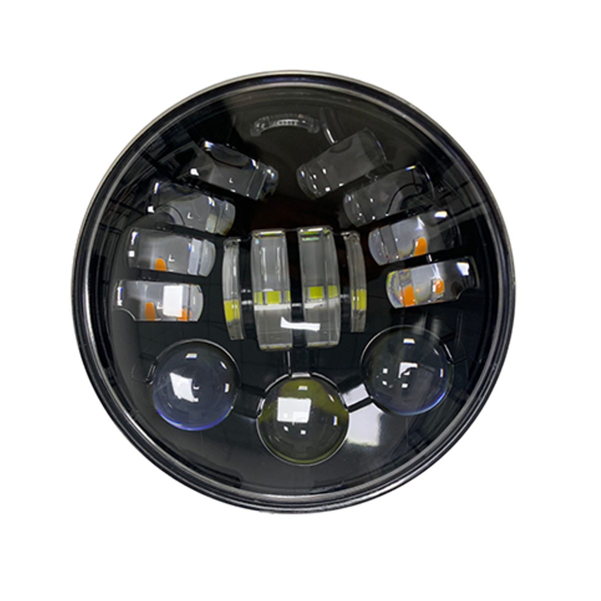 Directly from the Manufacturer: Harley Motorcycle Headlights, Off-Road Vehicle Modified Lights, 5.75inch Caterpillar Wrangler Headlights
