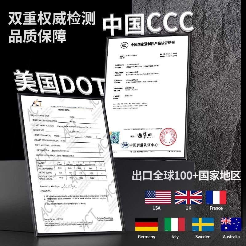 Newei 3C National Standard Dot Certified Full-Face Helmet with Dual Mirrors, Warm and Suitable for All Seasons, Unisex Motorcycle Helmet, Summer Full-Face Helmet