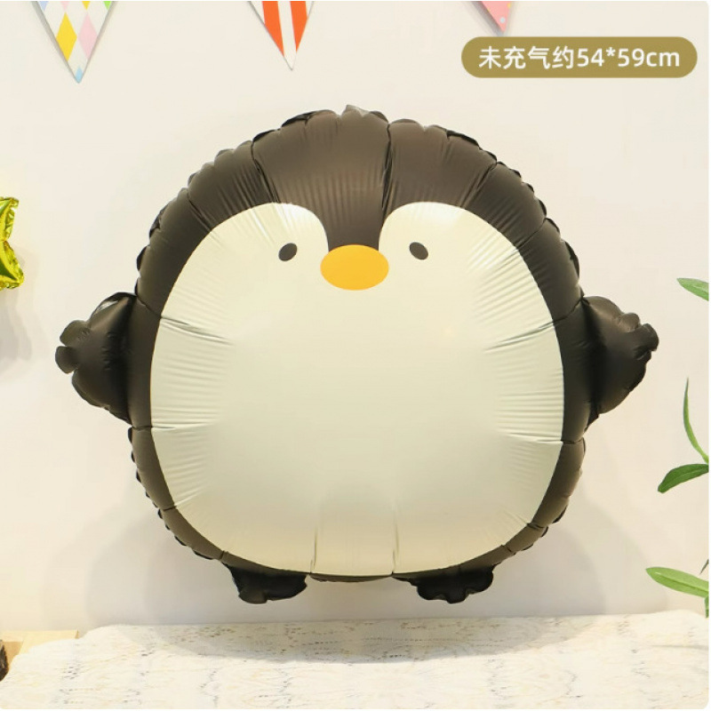 漫画の動物恐竜クマクジラアルミフィルムバルーン赤ちゃん誕生日パーティーショッピングモールイベント装飾シーンレイアウト|undefined