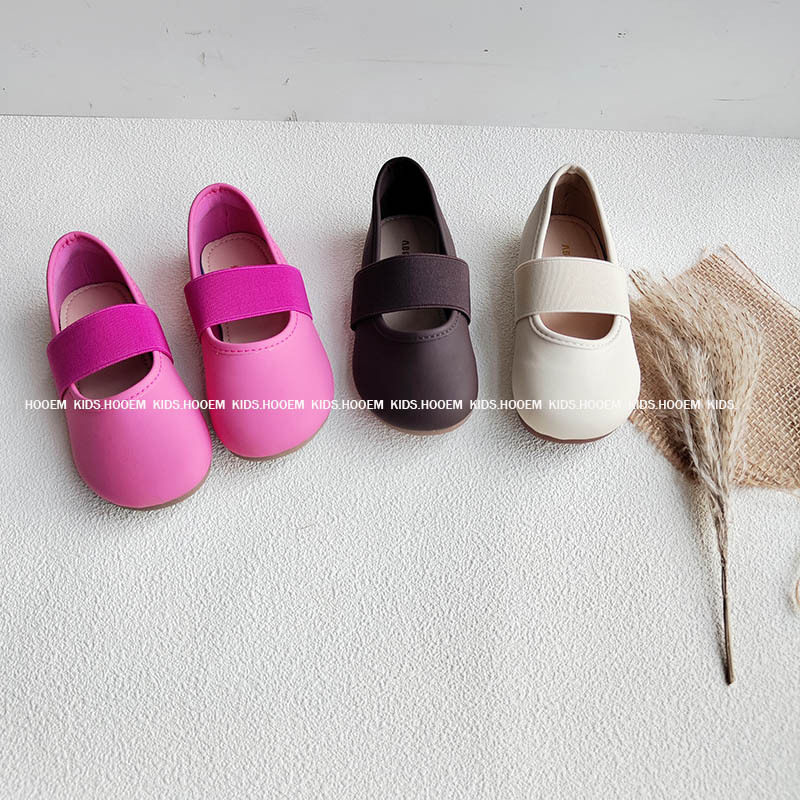 Girl's Small Leather Shoes 2024 Spring and Autumn New Children's Soft Sole Dance Shoes All-match Princess Shoes Little Girl's Shoes