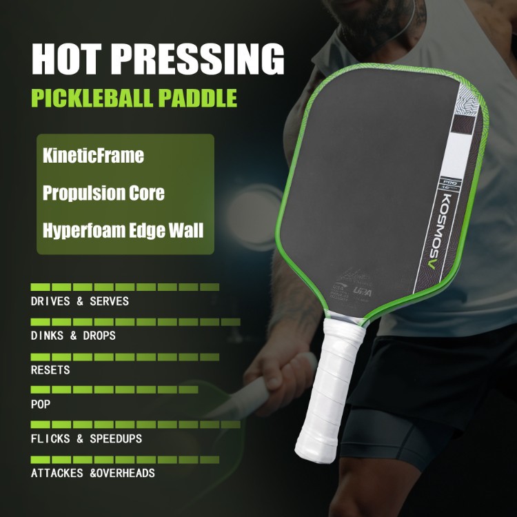 Professional Pickleball Racket Jola Gen5 T700 Carbon Fiber Fifth-Generation Core Pro-V Secondary Heat Pressing Process