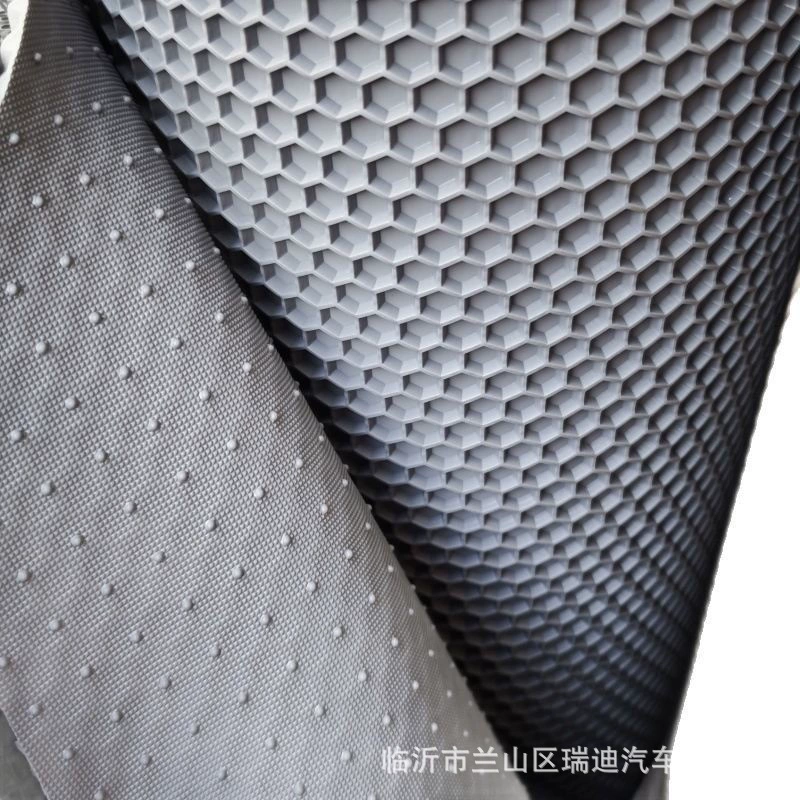 Коврики для пола из ПВХ с противоскользящей подошвой, шестиугольные, в форме сот, для трансграничной торговли, автомобильные коврики, ковролин для самостоятельной нарезки от производителя