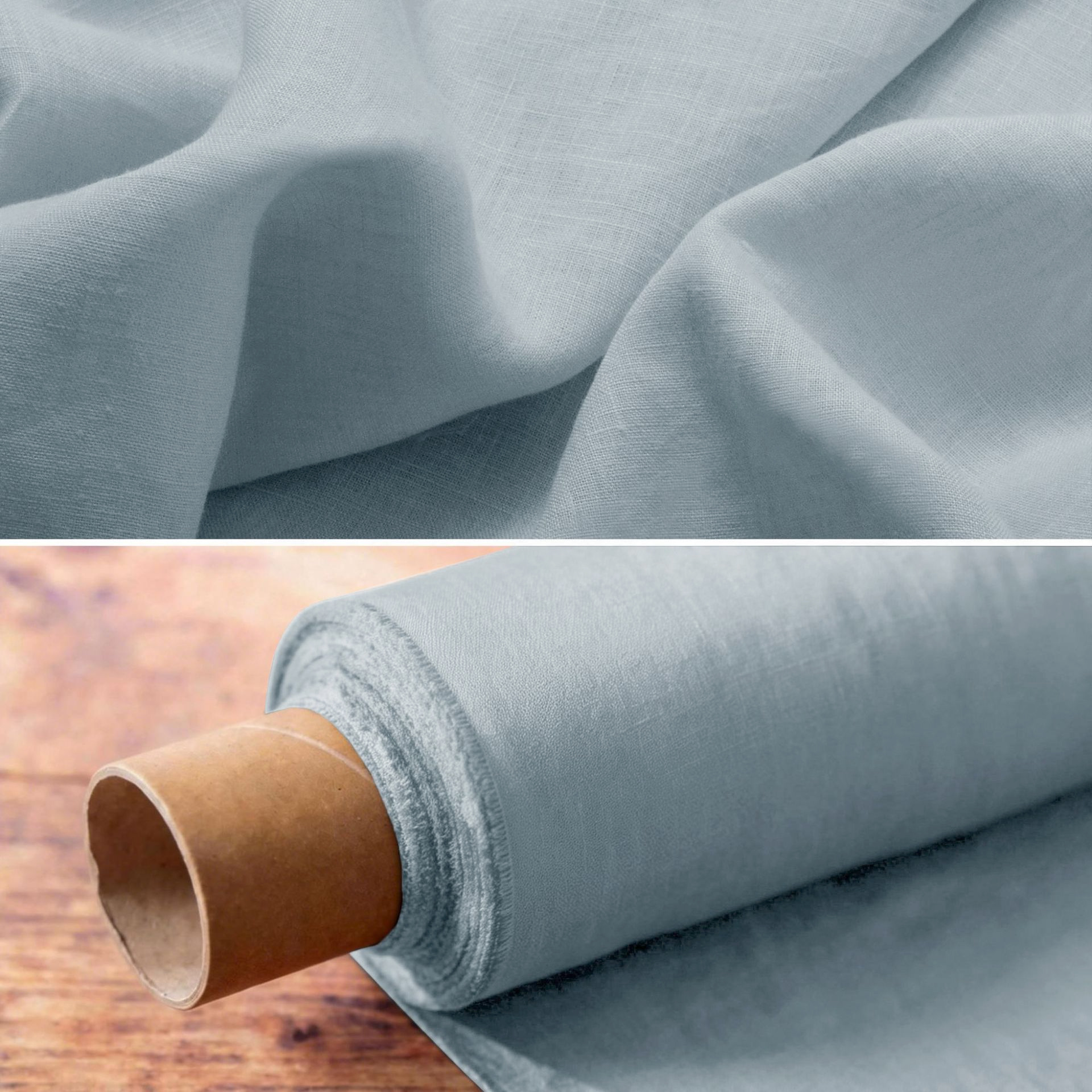 Tela de lino puro lavada con agua, tela de lino, tela de lino, mantel, textil para el hogar, ropa, 14 piezas de tela de lino de rocío de lluvia individuales y dobles