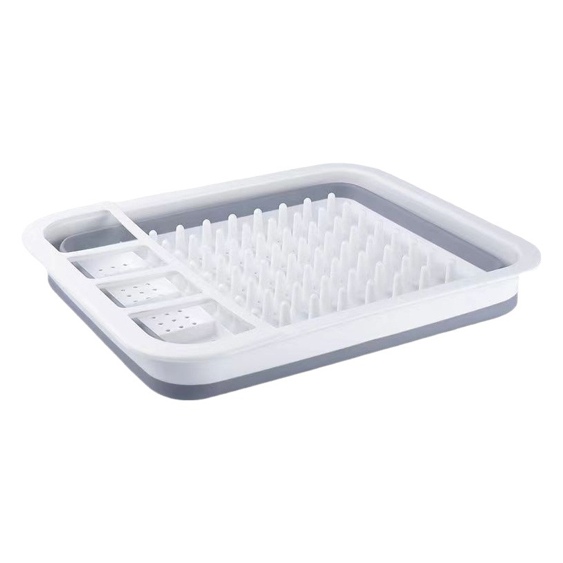 Nuevo Estante plegable del Tazón de drenaje nuevos palillos de la cocina estante de almacenamiento multifunción fregadero estante de drenaje