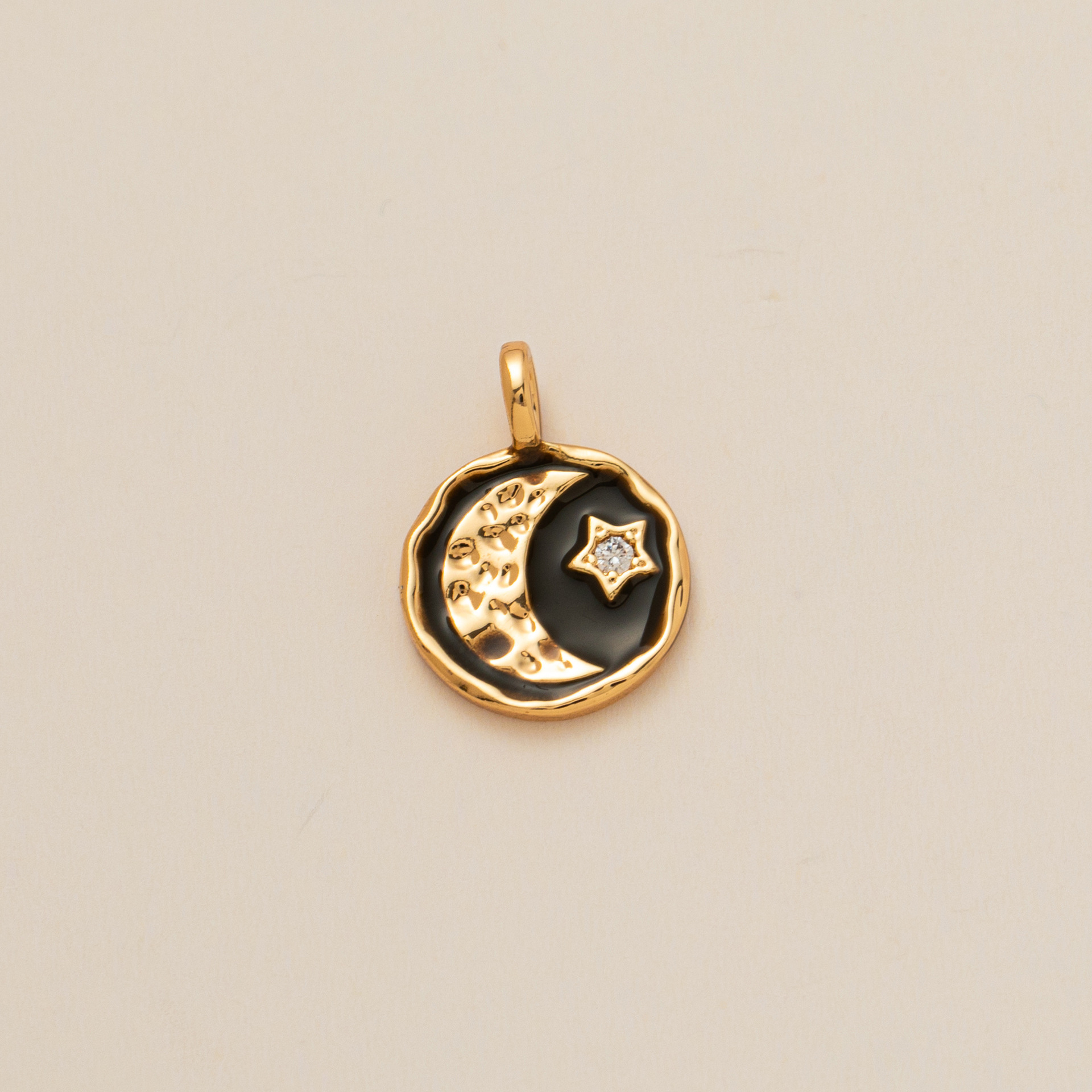 1 Piece Quantity 1 Piece Copper Cross Sun Moon Polished Pendant DIY Jewelry Accessories