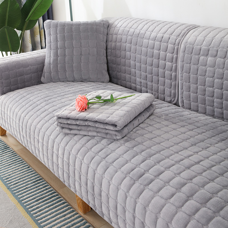 Romantischer Sofaüberzug Elastisch Kratzfest Rutschfest Waschbar_voghion.com