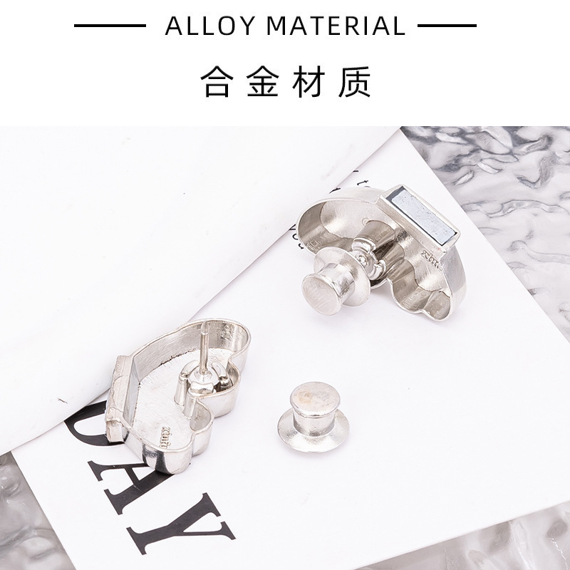 蝴蝶形窗帘磁吸对扣窗帘扣闭合扣可拆卸防漏光磁铁金属纽扣窗帘扣|undefined