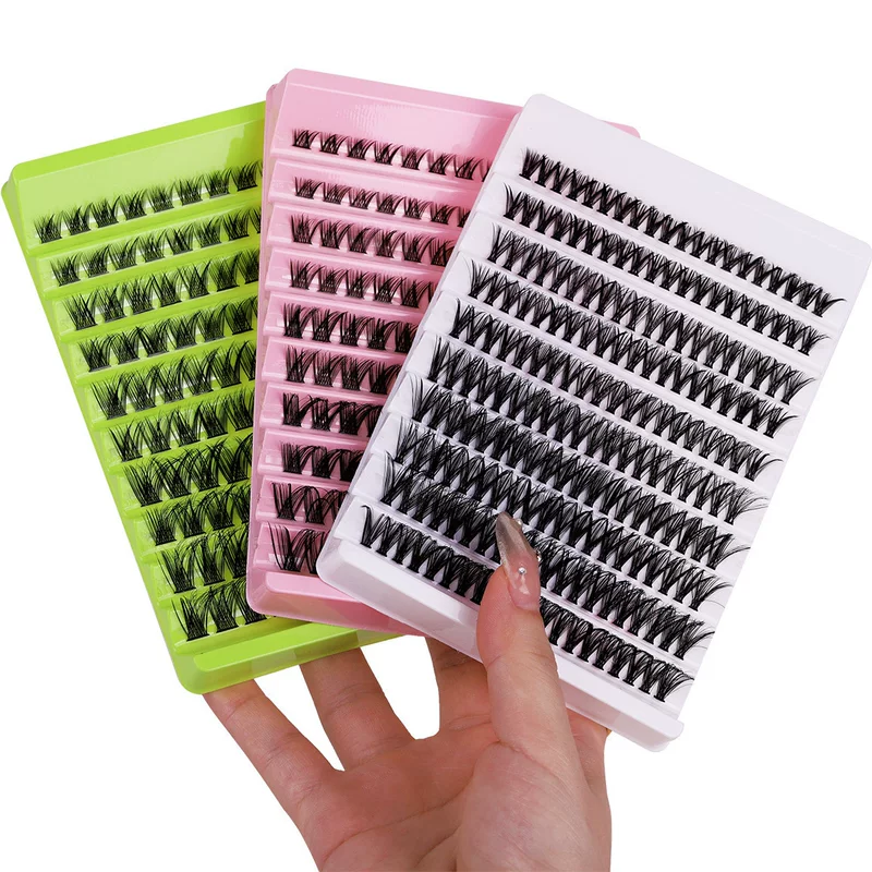 Capacious dense false eyelashes for extension, European style