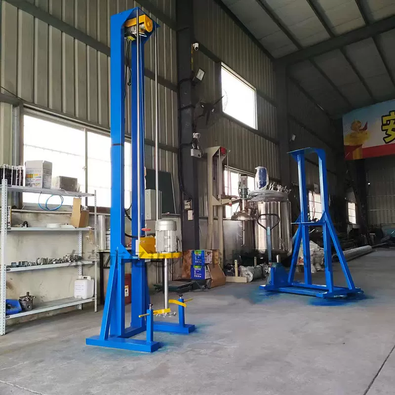 硅胶中高黏度液体分散机 7.5kw高速分散搅拌机 油墨调速搅拌机