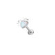 F136 Titanium Ear Nail Love Aobao Internal Thread Ear Nail Nail Nose Nail G23 Titanium Alloy Lip Nail Human Body Puncture Jewelry