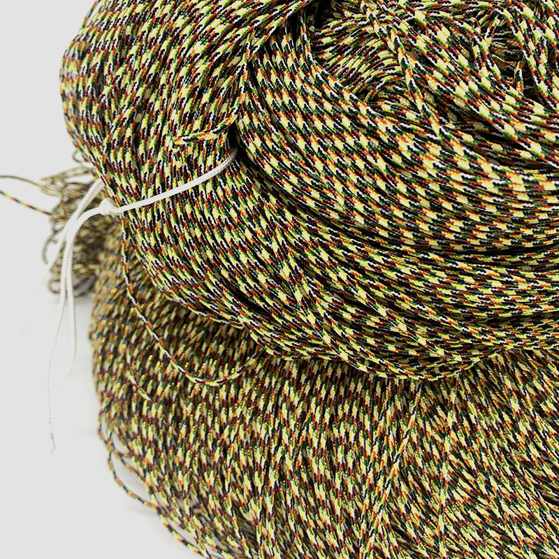 1.5 2.0 단오절 오색줄, 다채로운 금강줄, 오색 땋은 패브릭 팔찌줄, 작은 향낭줄, 무게로 판매