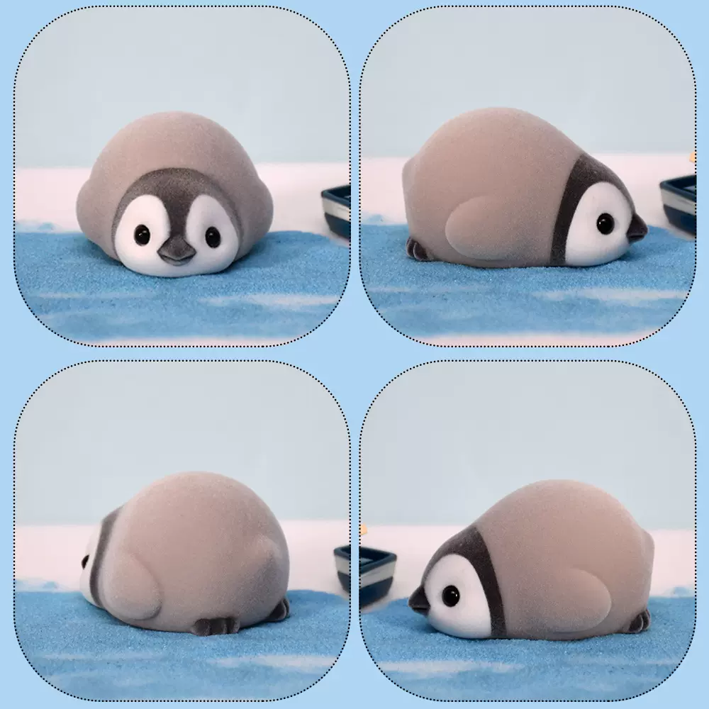 搪胶趴姿小动物植绒公仔可爱趴趴工位小摆件Q萌汽车装饰物