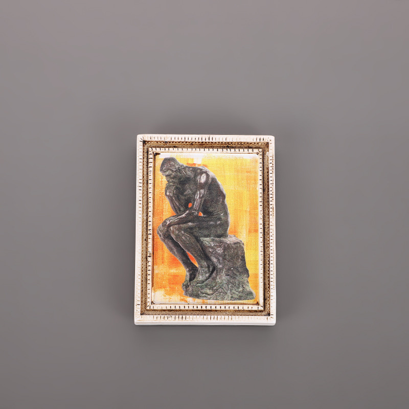樹脂冷蔵庫は3d世界名画の立体磁力を貼って創意人物の磁気性を貼って個性の復古の磁気を貼って貼ります。|undefined