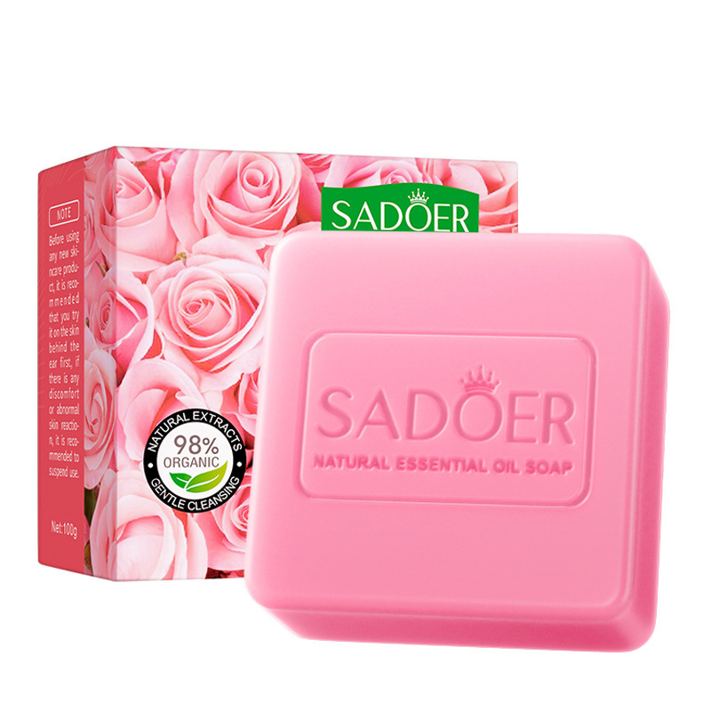 国境を越えた貿易 SADOER オレンジ エッセンシャル オイル ソープ サマー クレンジング 洗顔 バス 手作り石鹸 石鹸卸売|undefined