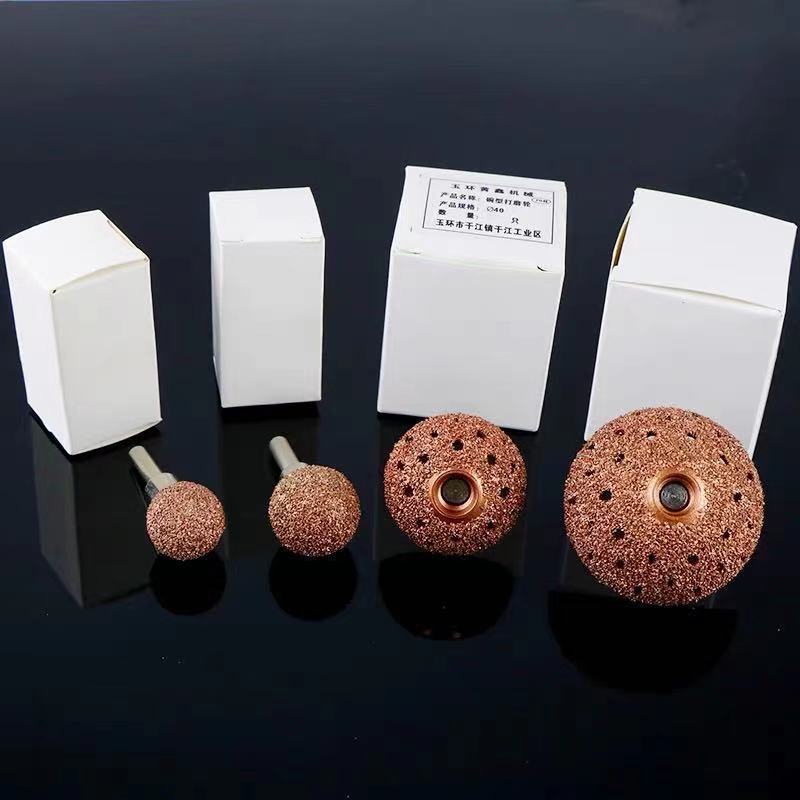 Tungsten carbide alloy grinding head, tire grinding head, high-speed grinding machine, low-speed automotive tire bowl repair tool