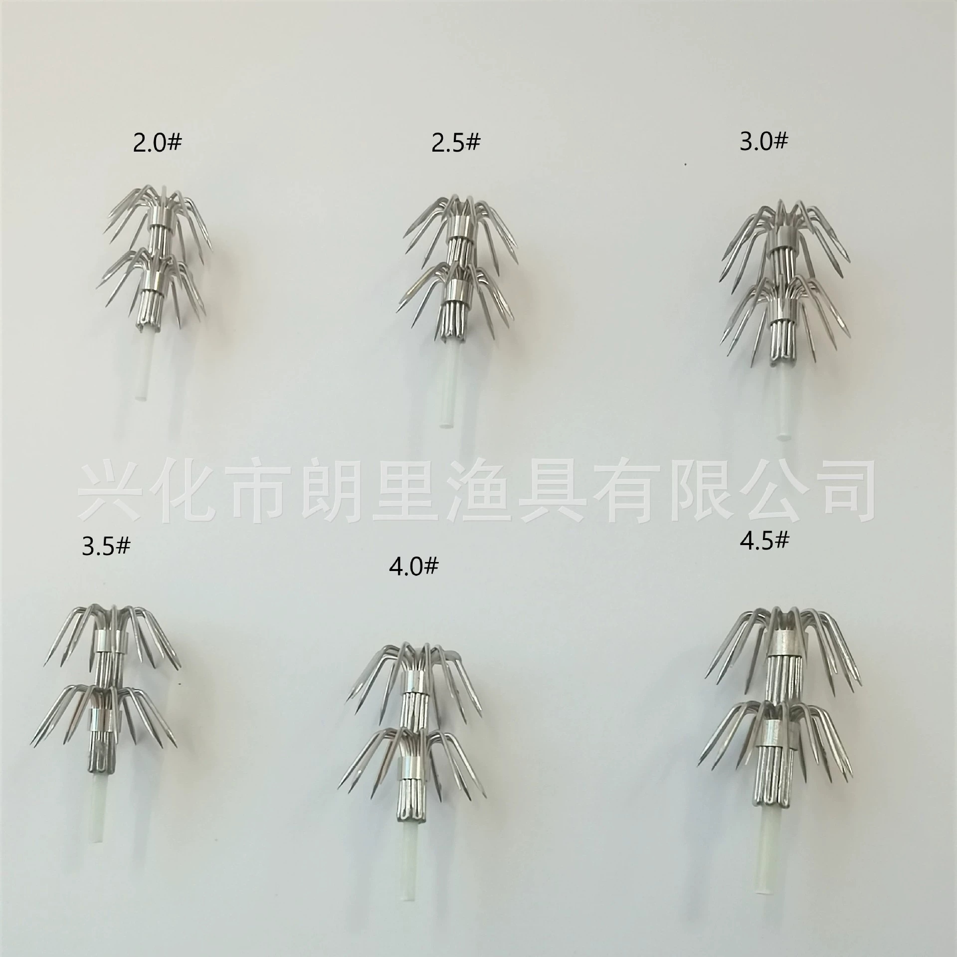 Производитель поставляет нержавеющую сталь 304 крюк кальмар осьминог крюк зонт крюк осьминог крюк креветка крюк