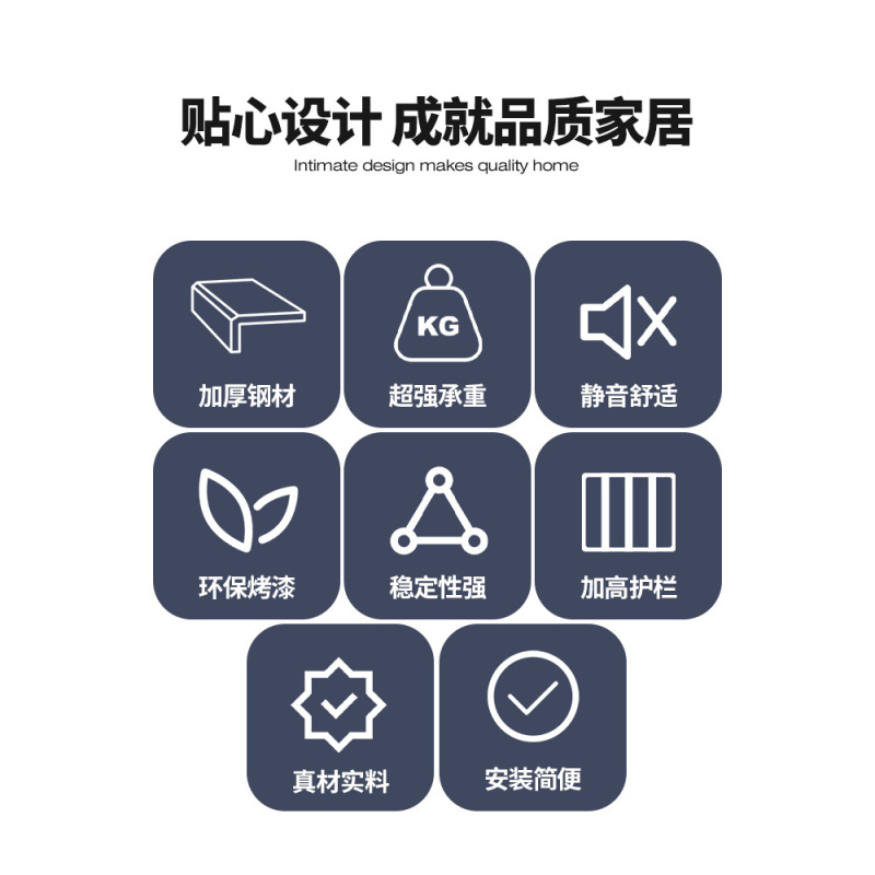 スチール二段ベッド 学校寮 アパート二段ベッド 建設現場労働者 ハイローフェンダーベッド ダブルベッド|undefined
