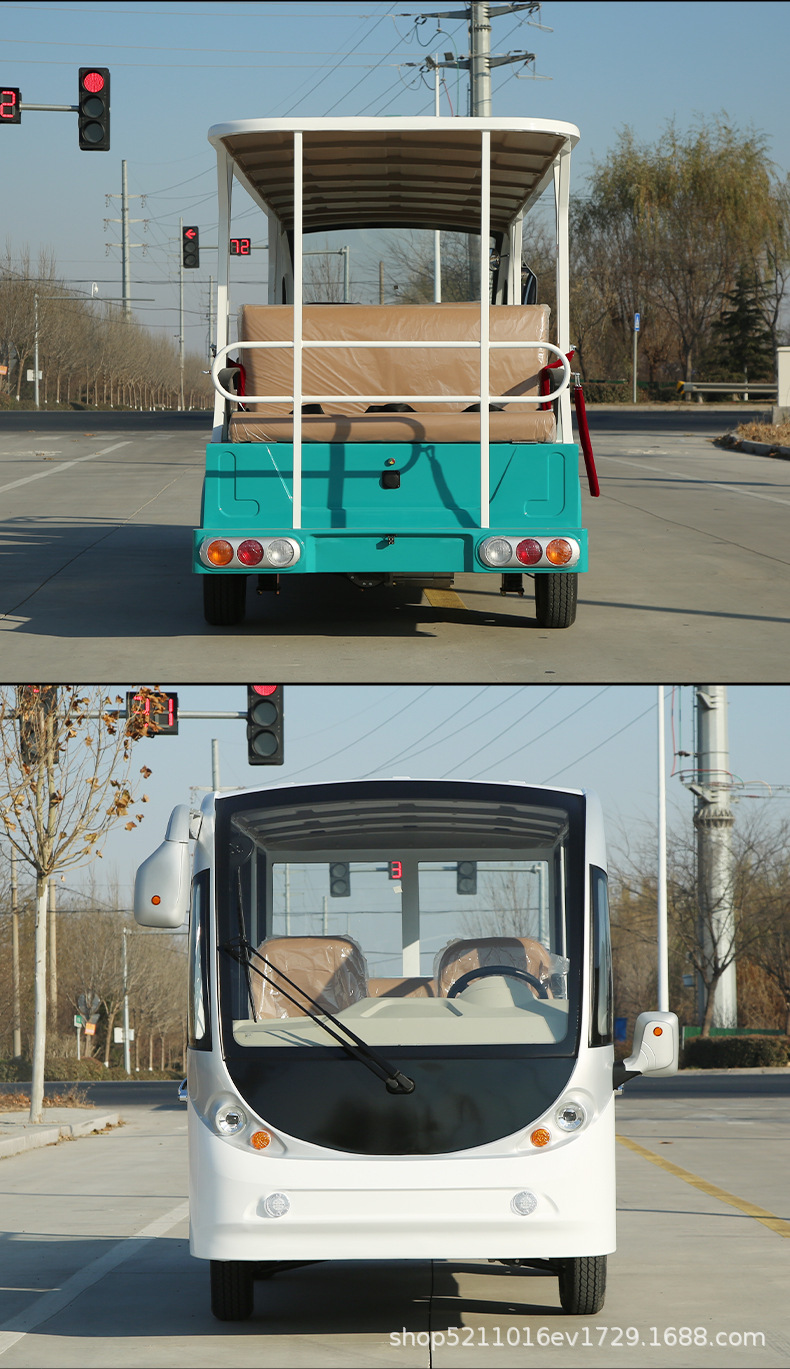 Electric Sightseeing Car, Golf Cart, Campus Tourist Patrol Car, Real Estate Viewing Car, Reception Car, Shuttle Bus