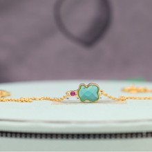 ���sС�ܣ�S925�y�18k�S����Ȼ���ʯС�����ŚW���羳�y����