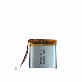 803030合物锂电池700MAH 3.7V 电子锁LED灯具音箱电子称电芯厂